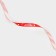 Packing plastic tape "with love", red, 0.5 cm x 200m
