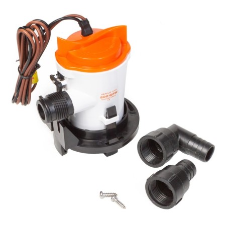 Dudging pump SEAFLO SFBP1-G800-03 hold, electric, under the pipe 19 mm, 12V