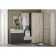 Hang -up hanger Santi, 550x280x900, oak craft gray