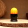 Matryoshka 5-doll "festive yellow" with God's cow 10-11 cm