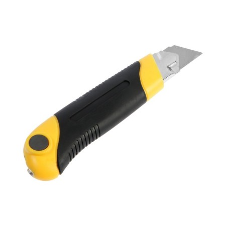 Knife universal tundra, 2K case, metal guide, screw lock, 25 mm-7