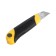 Knife universal tundra, 2K case, metal guide, screw lock, 25 mm
