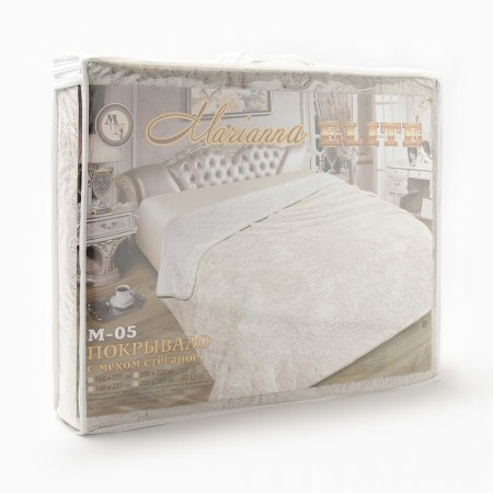 Elite cover with fur 05 160x220 cm, PE100%-4
