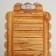 Cookie box, confectionery packaging with PVC lid, hand make, 10.5 x 21 x 3 cm