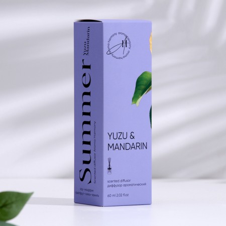Diffusor aromatic, Yuzu Mandarin, 60ml-2