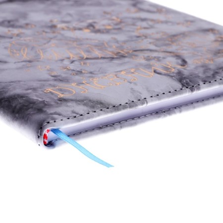School diary for grades 5-11, PVC cover, under marble, "owl", mix-3