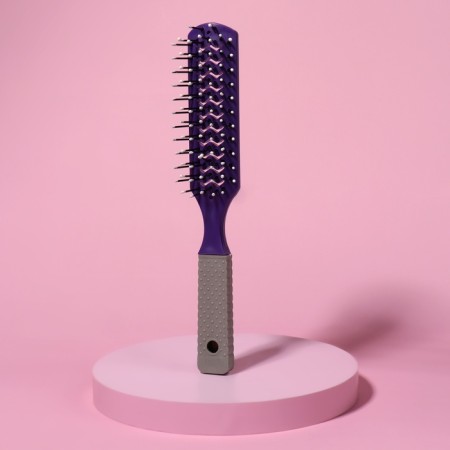 The comb is massage, ventilated, 3 × 21 cm, packing 12 pcs, color mix-1