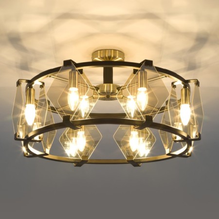Smart ceiling lamp Aragon, 60W, E14, 65x65x33 cm-2