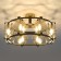 Smart ceiling lamp Aragon, 60W, E14, 65x65x33 cm
