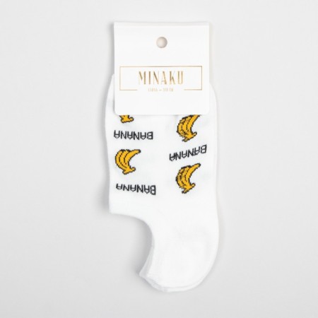 Women's socks minku "bananas", size 36-39 (23-25 ​​cm)-2