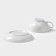 Tea steam porcelain “Rubin”, 220 ml, cup D = 10.2 cm, saucer d = 14 cm