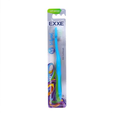 Children's toothbrush Exxe School 6-12 years old, soft-1