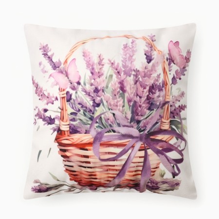 Case on the pillow Ethel "Sweet Home" 2 pcs, 40*40 cm, velor 100% p/e-1