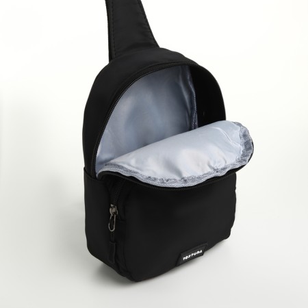 Textura lightning bag, external pocket, black color-4
