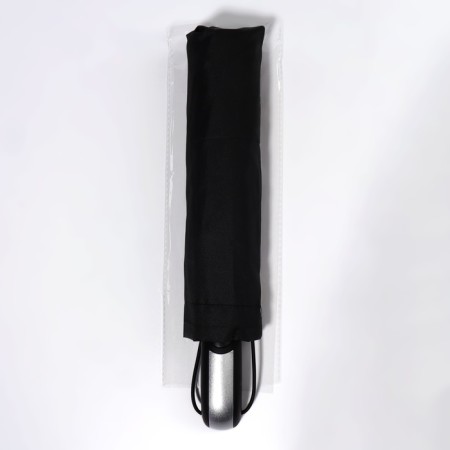 Automatic umbrella "monoton", 3 additions, 10 spokes, r = 50 cm, black color-3
