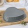 The form for baking "Elin marble. Heart ", 27 × 27.5 cm, anti -stick coating, gray color