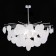 Ceiling Ceiling ST LUCE. SL1231.102.08. Vittoria. 8x60 watts, E14, 85x85x71 cm, chromium color