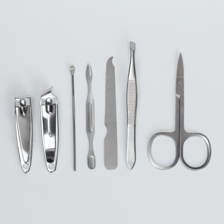 Manicure set "Just for You", 7 items, in a case-3