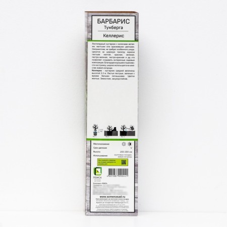 Barberis Tunberg "Kelleris" 1 pc, tube, spring 2025-1