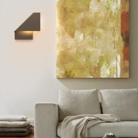 Wall lamp mantra luppi, GX53, 1x15W, 375x75x375 mm, color matte gold-2