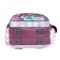 School backpack 37 x 28 x 13cm, ergonomic back, Across 557, + bag, pink