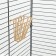 Hay feeder, plastic, 9.5 x 7.5 x 5cm, beige