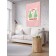 Decorative panel with photo printing "Funny pears", vertical, size 100x150 cm
