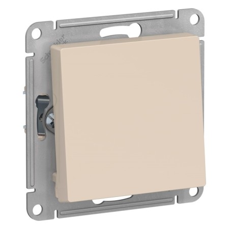 Passing SE AtlasDesign, 10 A, 1 key, IP20, hidden, beige, Atn000261-1