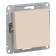 Passing SE AtlasDesign, 10 A, 1 key, IP20, hidden, beige, Atn000261
