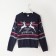 Knitted jumper KAFTAN "Family look" size 42, blue