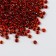 Beads "Zlatka" 08/0, 3 mm, 10 g 0310 red