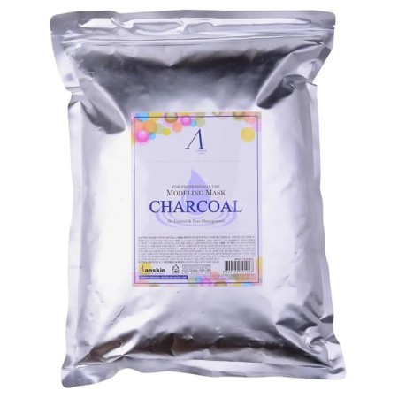 Alginate mask ANSKIN Charcoal Modeling Mask, for skin with advanced pores, 500 g