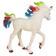 Figure "White Foal of the Sable with Rainbow mane"