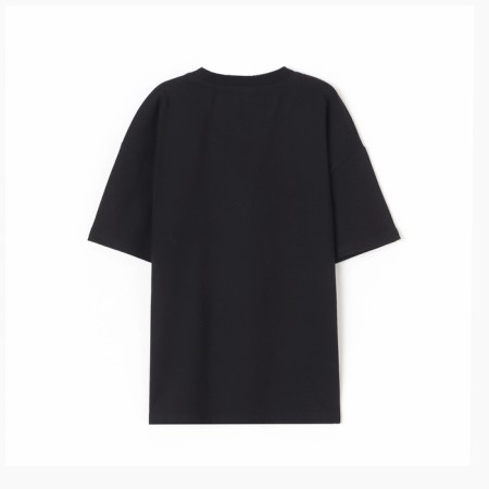 T -shirt for a boy, color black, height 140 cm-3