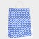 Craft package, blue, "broken lines", 33 x 26 x 12 cm