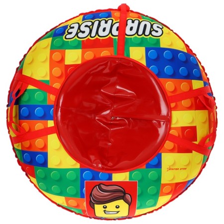 Winter Star Tubing Wheel "Cubes", Czech Diameter 100 cm-5