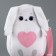 Children's "Bunny" bag, 25*14 cm