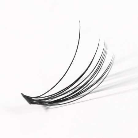 A set of overhead eyelashes "Classic", bundles, 10, 12, 14 mm, thickness 0.1 mm, bend C, 10 D-4