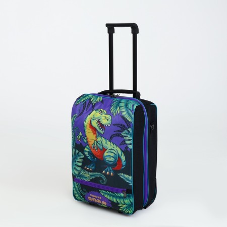 Baby suitcase 32 l (s), lightning department, black/blue color
