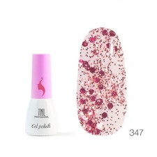 TNL Professional Mini Gel-Loks “8 Senses”, No. 347 Magentine fragments, 6 ml