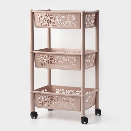 Floor 3rd sectional Prima, on wheels, color mix-3