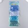 Beads for creativity tree "Heavenly Gamma" d-0.8 cm, 4 colors x 10 g