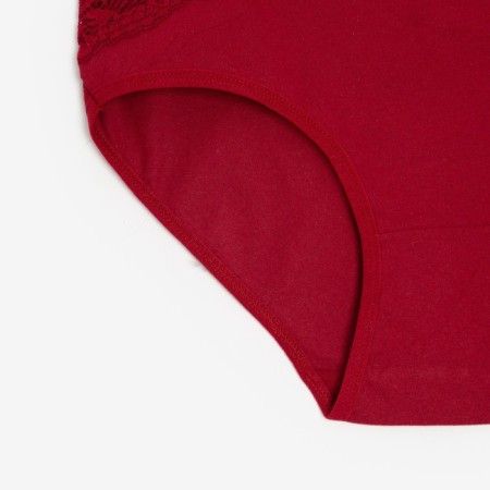 Cowards women's slips, red color, size 52-54-1