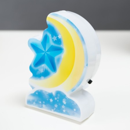 Night Plastic "Funny Beasts" 3 diode 220V mix 9x6x6.2 cm Risalux-1
