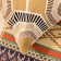 Decorative pillowcase 40x40 cm, Circle Beige, 100% cotton