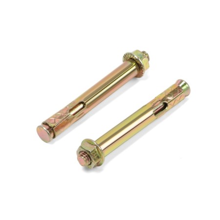 Anchor bolt of scrap, with a nut, galvanized, 8x65 mm, 175 pcs