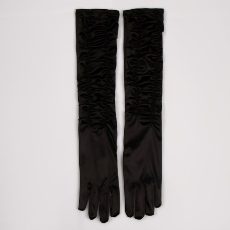 Carnival accessory - gloves with assembly, color black-3