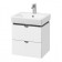 Tumbing under the Aquaton Sky Pro sink, 50 cm, white gloss color
