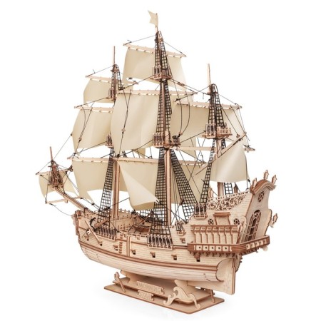 Model Model from wood Lemmo “Ship. Morning star-2 "-4