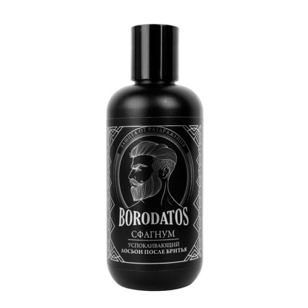Gift set Borodatos: washing gel, 190 ml + lotion after shaving sphagnum, 200 ml-3